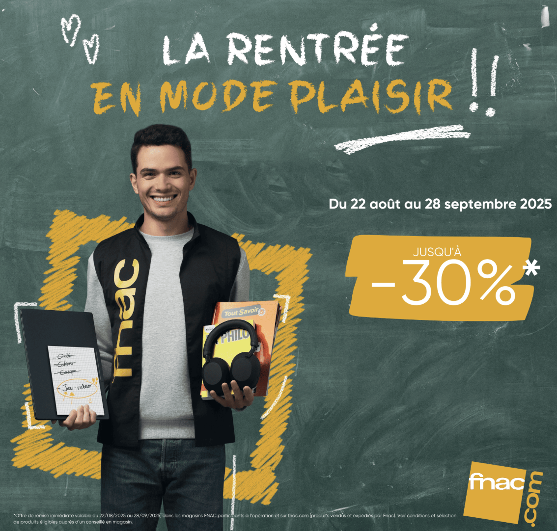 BON PLAN : -30% sur une sélection d’articles !