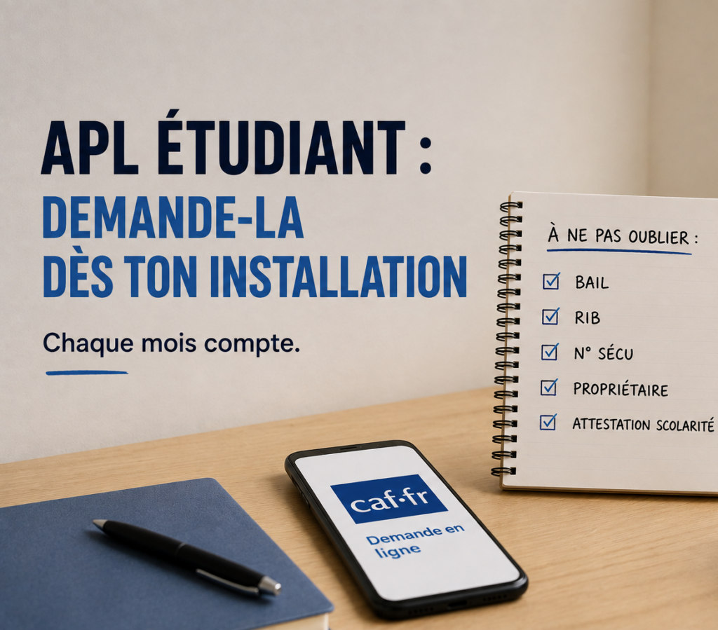 Comment demander l&rsquo;APL quand on est étudiant