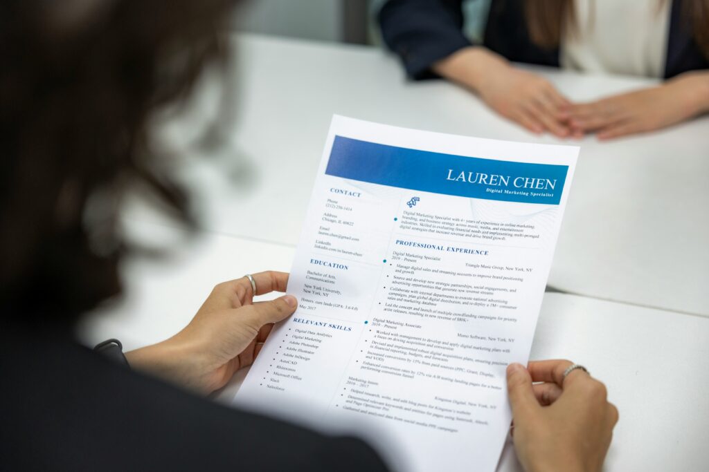 Rédiger un CV étudiant quand on a peu d&rsquo;expérience
